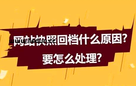 網(wǎng)站title退回以前的舊標(biāo)題怎么回事？快照回檔的原因及解決辦法！